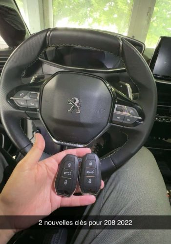 Création de clés, badges, télécommandes